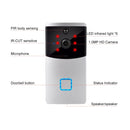 VESAFE Home VS-M2 HD 720P Security Camera Smart WiFi Video Doorbell Intercom, Support TF Card & Night Vision & PIR Detection APP for IOS and Android(Silver)