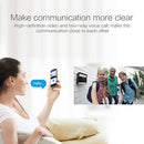 EKEN V7 1080P Wireless WiFi Smart Video Doorbell, Support Motion Detection & Infrared Night Vision & Two-way Voice, Package 3: Doorbell + Dual Slots Battery Charger + Chime(Black)