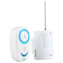 OULIA 220V Wireless Sensor Door Chime Electro Guard Watch, US Plug