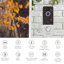 EKEN Z8 1080P HD Smart Doorbell, Support Two-way Voice, Infrared Night Vision, Motion detection