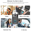 M3 720P Smart WIFI Ultra Low Power Video Visual Doorbell,Support Mobile Phone Remote Monitoring & Night Vision(Black)