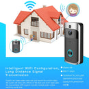 M3 720P Smart WIFI Ultra Low Power Video Visual Doorbell,Support Mobile Phone Remote Monitoring & Night Vision(Black)