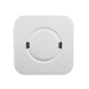 P6 110dB Wireless IP55 Waterproof Low Power Consumption WiFi Doing-dong Doorbell Receiver, Receiver Distance: 300m, UK Plug(White)