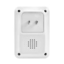P7 110dB Wireless IP55 Waterproof Low Power Consumption WiFi Doorbell Receiver with Night Light , 53 Music Options, Receiver Distance: 300m (White)