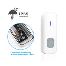 P7 110dB Wireless IP55 Waterproof Low Power Consumption WiFi Doorbell Receiver with Night Light , 53 Music Options, Receiver Distance: 300m (White)