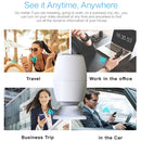 X3 1080P WiFi Smart Video IP54 Waterproof Digital Camera Door Viewer, Support TF Card & Infrared Night Vision(White)