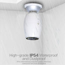 X3 1080P WiFi Smart Video IP54 Waterproof Digital Camera Door Viewer, Support TF Card & Infrared Night Vision(White)