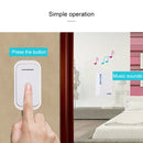 VOYE V015F Home Music Remote Control Wireless Doorbell with 38 Polyphony Sounds (White)