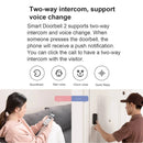 Original Xiaomi Mijia 1080P 2 Million Pixels 139 Degree Wide-angle Lens Wifi Smart Doorbell 2, Supports APP Remote Viewing & Two-way Intercom & Infrared Night Vision & AI Humanoid Detection, US Plug