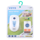 VOYE V003A Home Music Remote Control Wireless Doorbell with 38 Polyphony Sounds, US Plug (White)