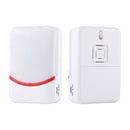 CMF1188 Home Music Remote Control Wireless Doorbell with 38 Ringtones & Colorful Flashing Lights + Ringtones / Ringtones / Colorful Flashing Lights 3-Modes (White)