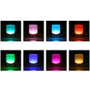 CMF1188 Home Music Remote Control Wireless Doorbell with 38 Ringtones & Colorful Flashing Lights + Ringtones / Ringtones / Colorful Flashing Lights 3-Modes (White)