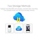 Anytek B60 720P Smart WiFi Video Visual Doorbell, Support APP Remote & PIR Detection & TF Card(White)