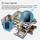 CACAZI FA86 Self-Powered Smart Home Wireless Doorbell, US Plug(White)