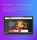 HSD1732 Touch Screen All in One PC with Holder & 10x10cm VESA, 2GB+16GB 15.6 inch LCD Android 8.1 RK3288 Quad Core Up to 1.8GHz, Support OTG & Bluetooth & WiFi, EU/US/UK Plug(Black)