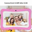 768 Kids Education Tablet PC, 7.0 inch, 1GB+8GB, Android 4.4 Allwinner A33 Quad Core Cortex A7, Support WiFi / TF Card / G-sensor, with Holder Silicone Case(Orange)