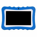 768 Kids Education Tablet PC, 7.0 inch, 1GB+8GB, Android 4.4 Allwinner A33 Quad Core Cortex A7, Support WiFi / TF Card / G-sensor, with Holder Silicone Case(Blue)