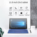 PiPO W11 2 in 1 Tablet PC, 11.6 inch, 4GB+64GB, Windows 10 System, Intel Gemini Lake N4120 Quad Core Up to 2.6GHz, with Keyboard & Stylus Pen, Support Dual Band WiFi & Bluetooth & Micro SD Card