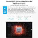 PiPO W11 2 in 1 Tablet PC, 11.6 inch, 4GB+64GB, Windows 10 System, Intel Gemini Lake N4120 Quad Core Up to 2.6GHz, with Keyboard & Stylus Pen, Support Dual Band WiFi & Bluetooth & Micro SD Card
