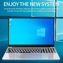 CENAVA F158G Notebook, 15.6 inch, 8GB+256GB, Windows 10 Intel Core i7-6500U Dual Core 2.5-3.1 GHz, Support TF Card & Bluetooth & WiFi & Micro HDMI, US/EU Plug(Silver)