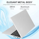 CENAVA F158G Notebook, 15.6 inch, 8GB+512GB, Windows 10 Intel Core i7-6500U Dual Core 2.5-3.1GHz, Support TF Card & Bluetooth & WiFi & Micro HDMI, US/EU Plug(Silver)