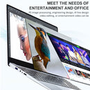 CENAVA F158G Notebook, 15.6 inch, 8GB+512GB, Windows 10 Intel Core i7-6500U Dual Core 2.5-3.1GHz, Support TF Card & Bluetooth & WiFi & Micro HDMI, US/EU Plug(Silver)