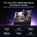Xiaomi Redmi G Gaming Laptop, 16.1 inch, 16GB+512GB, Windows 10 Chinese Version, Intel Core i5-10200H Quad Core up to 4.1GHz, Support WiFi / Bluetooth / HDMI(Black)
