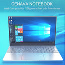 HONGSAMDE F158G Notebook, 15.6 inch, 8GB+512GB, Windows 10 Intel Core i3-6157U Dual Core Up to 2.40 GHz, Support TF Card & Bluetooth & WiFi & Micro HDMI, US Plug(Silver)