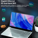 F16 Laptop, 15.6 inch, 8GB+128GB, Windows 10 OS, Intel Celeron J4105 / J4115 / J4125 Quad Core 1.8-2.5GHz (Random CPU Delivery), Support TF Card & Bluetooth & WiFi & HDMI, US Plug