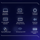 F16 Laptop, 15.6 inch, 8GB+128GB, Windows 10 OS, Intel Celeron J4105 / J4115 / J4125 Quad Core 1.8-2.5GHz (Random CPU Delivery), Support TF Card & Bluetooth & WiFi & HDMI, US Plug