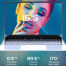 F16 Laptop, 15.6 inch, 8GB+128GB, Windows 10 OS, Intel Celeron J4105 / J4115 / J4125 Quad Core 1.8-2.5GHz (Random CPU Delivery), Support TF Card & Bluetooth & WiFi & HDMI, US Plug