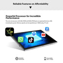P30 4G Phone Call Tablet PC, 10.1 inch, 4GB+64GB, Android 9.0 SC9863A Octa-core Cortex A55 up to 1.6GHz, With Keyboard, Support WiFi / Bluetooth / GPS, US Plug(Grey)