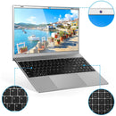 F18 Laptop, 15.6 inch, 8GB+1TB, Windows 10 OS, Intel Celeron J4115 Quad Core 1.8GHz-2.5GHz, Support TF Card & Bluetooth & WiFi & RJ45, US Plug