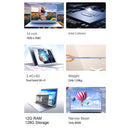 Jumper EZbook S5 Laptop, 14.0 inch, 12GB+128GB, Windows 11 Intel Celeron N4000 / N3350 / N4020 Random CPU Delivery, Support TF Card & Bluetooth & Dual WiFi & Mini HDMI(Space Grey)