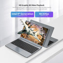 Teclast F7 Plus 3 Laptop, 14.1 inch, 8GB+256GB, Narrow Bezel, 45600mWh Battery, Windows 10 OS, Intel Gemini Lake Refresh N4120 Quad Core 1.1GHz to 2.6GHz, Support TF Card & Dual Band WiFi & Mini-HDMI & Bluetooth