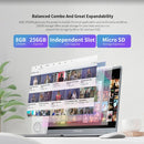 Teclast F7 Plus 3 Laptop, 14.1 inch, 8GB+256GB, Narrow Bezel, 45600mWh Battery, Windows 10 OS, Intel Gemini Lake Refresh N4120 Quad Core 1.1GHz to 2.6GHz, Support TF Card & Dual Band WiFi & Mini-HDMI & Bluetooth