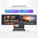 Teclast F7 Plus 2 Laptop, 14.1 inch, 8GB+256GB, 38000mWh Battery, Windows 10 OS, Intel Gemini Lake Refresh N4120 Quad Core 1.1GHz to 2.6GHz, Support TF Card & Dual Band WiFi & Mini-HDMI & Bluetooth