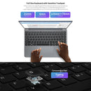 Teclast F7 Plus 2 Laptop, 14.1 inch, 8GB+256GB, 38000mWh Battery, Windows 10 OS, Intel Gemini Lake Refresh N4120 Quad Core 1.1GHz to 2.6GHz, Support TF Card & Dual Band WiFi & Mini-HDMI & Bluetooth