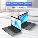 Teclast F15S Laptop, 15.6 inch, 6GB+128GB, 41800mWh Battery, Windows 10 OS, Intel Apollo Lake N3350 Quad Core 1.1GHz to 2.4GHz, Support TF Card & Dual Band WiFi & Mini-HDMI & Bluetooth