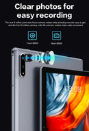 KONKA N188 4G Phone Call Tablet PC, 10.1 inch, 6GB+128GB, 6000mAh Battery, Android 11 MTK6762 Octa Core up to 1.6GHz, Network: 4G, Support OTG & Bluetooth & WiFi & TF Card & FM & GPS, Dual SIM(Grey)