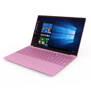 F152 Ultra-thin Notebook, 15.6 inch, 12GB+256GB, Fingerprint Unlock, Windows 10 Intel Celeron J4125 Quad Core, Support TF Card & Bluetooth & WiFi & HDMI, US Plug (Rose Gold)