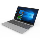 F152 Ultra-thin Notebook, 15.6 inch, 12GB+256GB, Fingerprint Unlock, Windows 10 Intel Celeron J4125 Quad Core, Support TF Card & Bluetooth & WiFi & HDMI, US Plug (Silver)