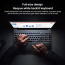 F152 Ultra-thin Notebook, 15.6 inch, 12GB+256GB, Fingerprint Unlock, Windows 10 Intel Celeron J4125 Quad Core, Support TF Card & Bluetooth & WiFi & HDMI, US Plug (Rose Gold)