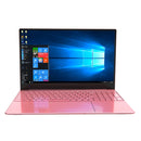 F152 Ultra-thin Notebook, 15.6 inch, 12GB+512GB, Fingerprint Unlock, Windows 10 Intel Celeron J4125 Quad Core, Support TF Card & Bluetooth & WiFi & HDMI, US Plug (Rose Gold)