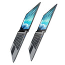 HONGSAMDE HSD1410 Laptop, 14 inch, 8GB+256GB, Windows 10 OS, Intel Celeron J3455 Quad Core up to 2.3GHz, Support TF Card & Bluetooth & WiFi & HDMI, US Plug(Silver Grey)