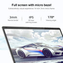 HONGSAMDE HSD1410 Laptop, 14 inch, 8GB+256GB, Windows 10 OS, Intel Celeron J3455 Quad Core up to 2.3GHz, Support TF Card & Bluetooth & WiFi & HDMI, US Plug(Silver Grey)