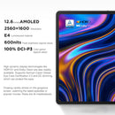 Lenovo Xiaoxin Pad Pro 12.6 inch TB-Q706F, 8GB+256GB, Face & Fingerprint Identification, ZUI13 OS (Android 11), Qualcomm Snapdragon 870 Octa Core, US Plug(Dark Gray)
