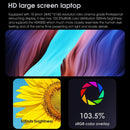 W041-ID4-156 AMD Laptop, 15.6 inch FHD, 4GB+128GB, Fingerprint Unlock, Windows 11 English OS AMD Ryzen 3 5300U Quad Core, Support Bluetooth & Dual WiFi, US Plug