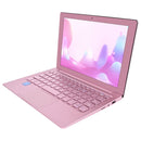 HONGSAMDE HSD1012 Laptop, 10.1 inch, 6GB+1TB, Windows 10 OS Intel Celeron N4120 Quad Core, Support TF Card & HDMI, US Plug (Pink)