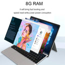 HSD1230 2 in 1 Tablet PC, 12.3 inch, 8GB RAM, Windows11 Intel Celeron N4125 Quad Core 2.0-2.7GHz, with Keyboard, Support Bluetooth & WiFi & TF Card, US Plug